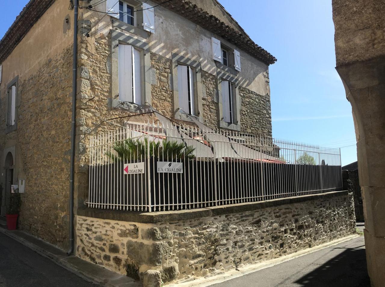 La Cigaline Bed & Breakfast Laure-Minervois Екстериор снимка